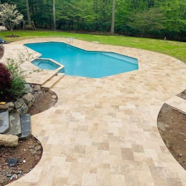 Classic Travertine Pavers